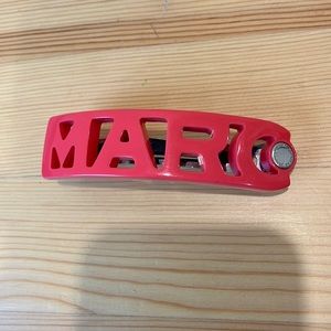 Marc Jacobs hair clip barrette